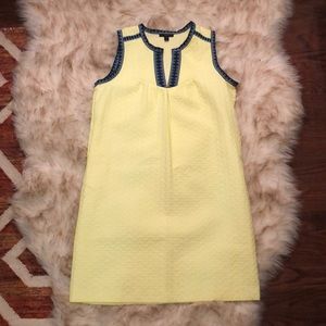 Neon Yellow J Crew Dress